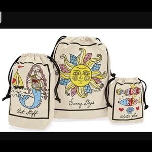 Brighton 3 piece travel bags, new.